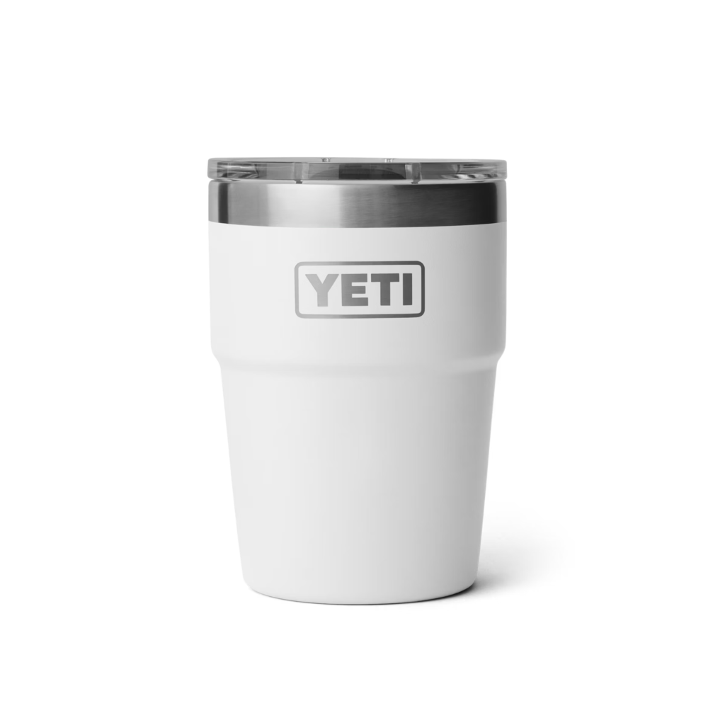 16 oz Stackable Cup blanco termo YETI